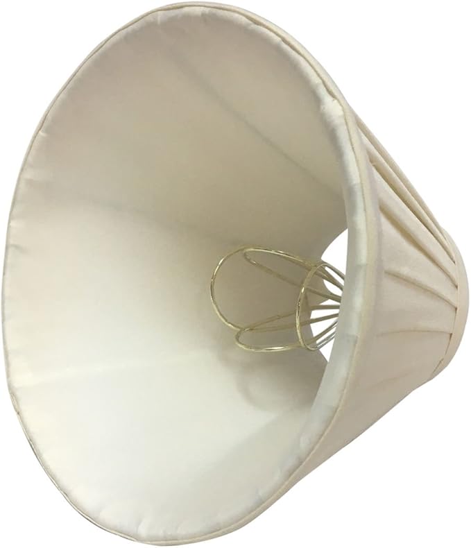Royal Designs, Inc. CS-841EG-6 Pleated Empire Chandelier Shade, 3 x 6 x 5, Eggshell, 6-Pack