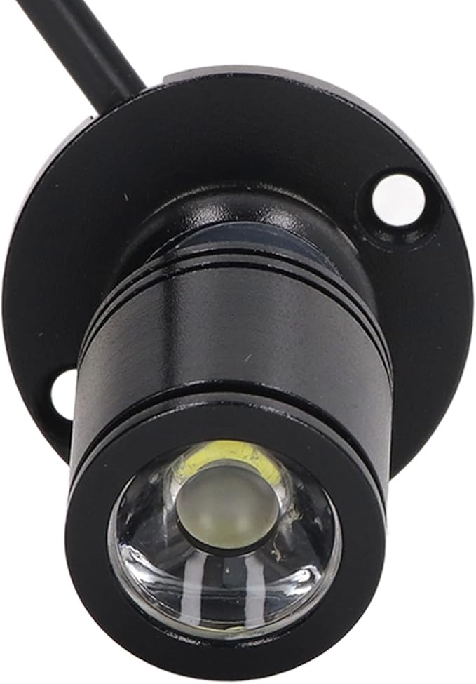Zerodis 5V Mini Spot Lights Bright USB Dimmable LED Spotlight Spot Lights Indoor Accent Lighting with 6.6ft Cable Modern Spotlight for Showcase Jewelry Cabinet Porch (Positive White Light 6000K)