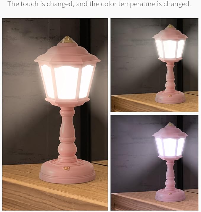 LED Desk Lamp Eye-Protection USB Charging Table Lamp Street Lamps Design Night Lights Bedside Desk Light Room Decor Night Lights For Bedroom Street Lamps Design Night Lights Touch-Dimmable
