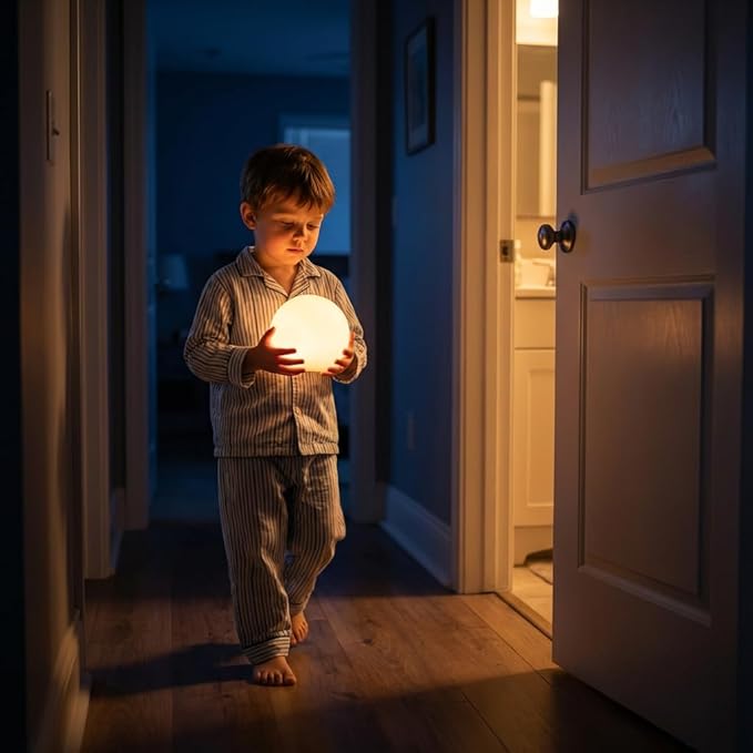 Gravity Sensor Cordless Table Lamp - 2700K Warm Light Rechargeable 2200mAh Battery Operated, Portable Mini Night Light for Nursery/Camping,No Button Tilt to Light, Bedroom/Outdoor/Gift