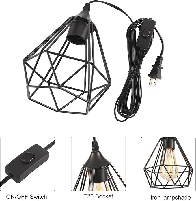 Farmhouse Pendant Lighting,Chandelier Industrial Pendant Light, Modern Kitchen Island Lights Fixtures Ceiling Hanging Dining Room Living Room