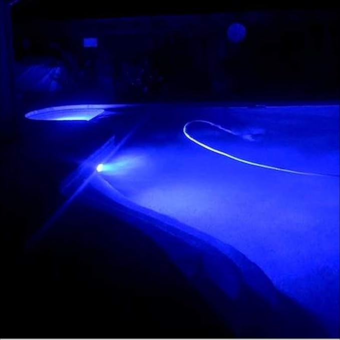 10 Inch LED Multicolor Inground Pool Light – Stainless Steel Housing, 150ft Cord, RGB Controller for Wet Niche