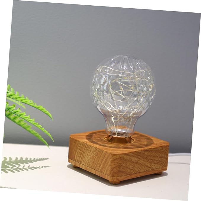 USB Rechargeable Wooden LED Night Lamp for Bedroom Bedside Desk Warm Light Table Lamp for Dorm Decor and Home Ambiance Portable and Easy to Use Bedside Decor