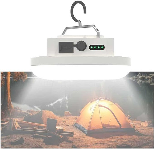 10500mAh 4000 Lumen Camping Lights Portable LED Camping Lantern Rechargeable 30W Magnetic Hanging with Battery Level Display Tent Light Outdoor Camping Flashlight Power Outage Emergency Lighting