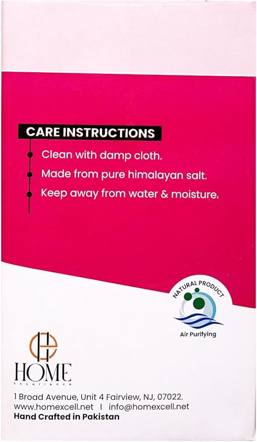 Natural Pink Himalayan Rock Salt Plug in Night Light with On/Off Switch and 15 Watt Bulb Gibraltar Nightlight - Ideal Small lamp - Salt Lamp for Home Decor - Himalayan Salt Lamp - Night Light Lamp