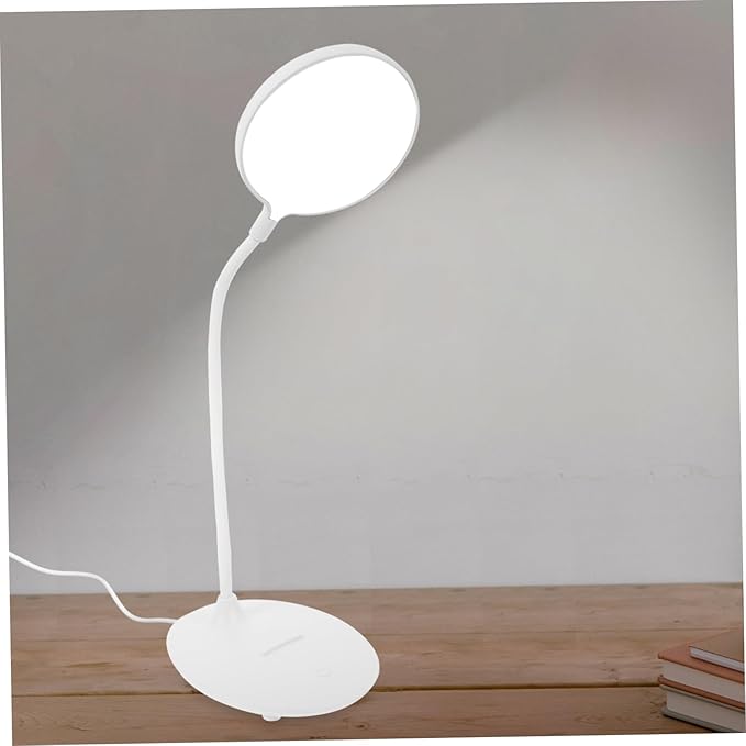 NUOBESTY Dimmable USB Desk Lamp with Angle Eye Caring Reading Light for Office and Study Soft Flicker Lamp with Touch Control Modern Small Desk Light for Comfortable Use