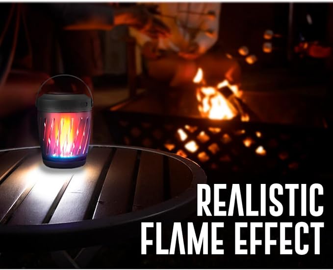 Solar Tiki Torch Lantern ZapperFlying Insect Control with Realistic Flickering Flame Accent Light Solar Powered Rechargeable Garden Lamp (Lantern)