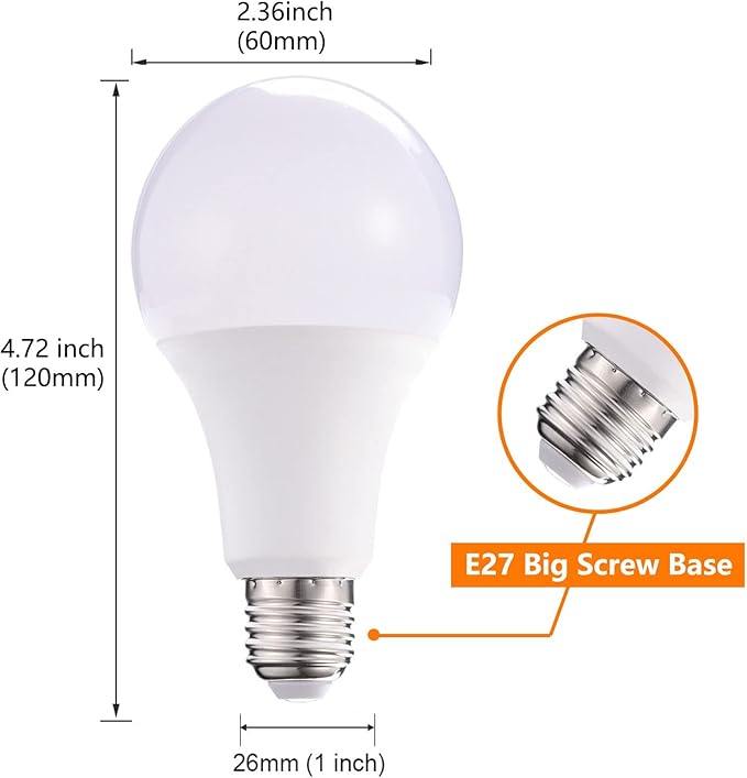 RGB Color Changing Light Bulbs,40W Equivalent,9W RGB LED Light Bulbs,A19 E27/E26 Warm White 6500K,16 Color Multicolor Light Bulb Dimmable Light for Home Party Bedroom Outdoor(4Pack)