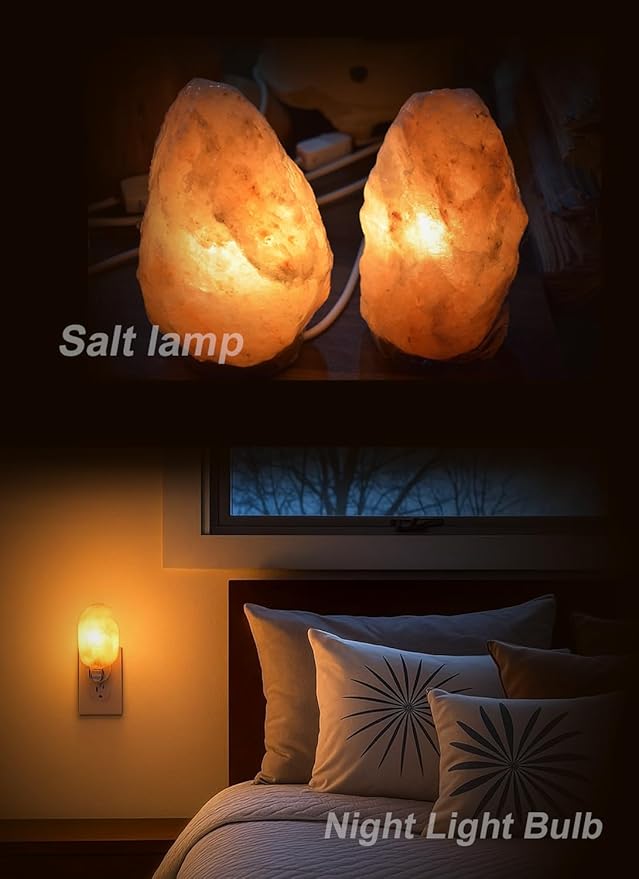 25Pack LED Night Light Bulbs, C7 Shatterproof Replacement Led Bulb for String Light, E12 Base Salt Lamp Bulbs, 0.6W Equivalent to 7W, Warm White 2200K, 50LM