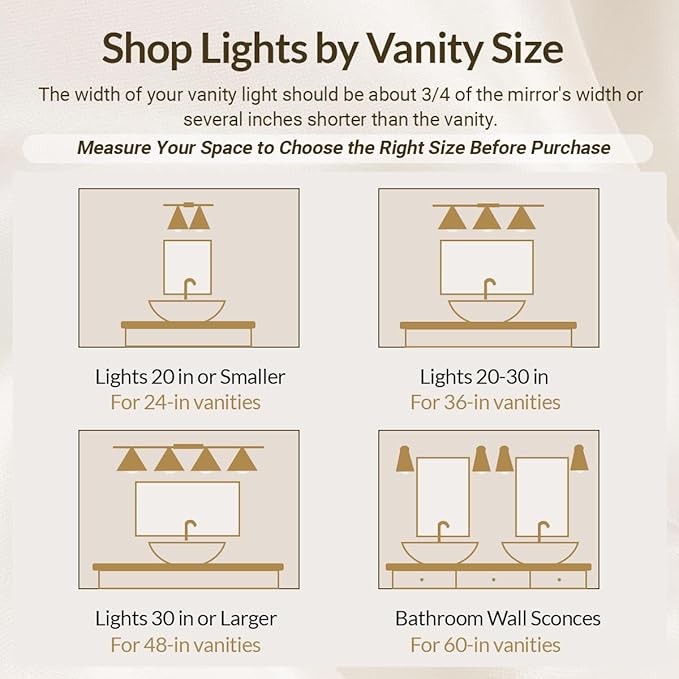 ANDY STAR Black Bathroom Light Fixture, 3 Light Vanity Lights, Rustproof Wall Lights Over Mirror, Rustic Wall Mounted Lamp, Modern Wall Sconces for Mirror, Powder Room, Bedroom