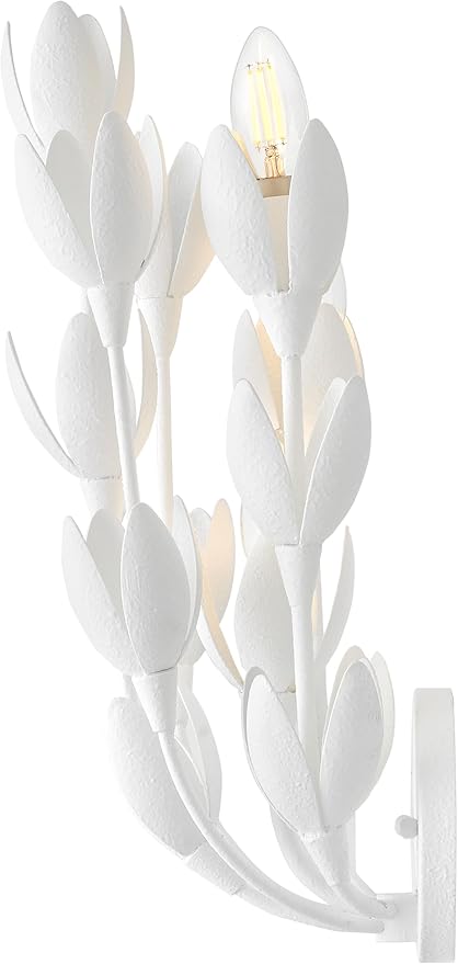 Hinkley Flora Medium Sconce, Textured Plaster