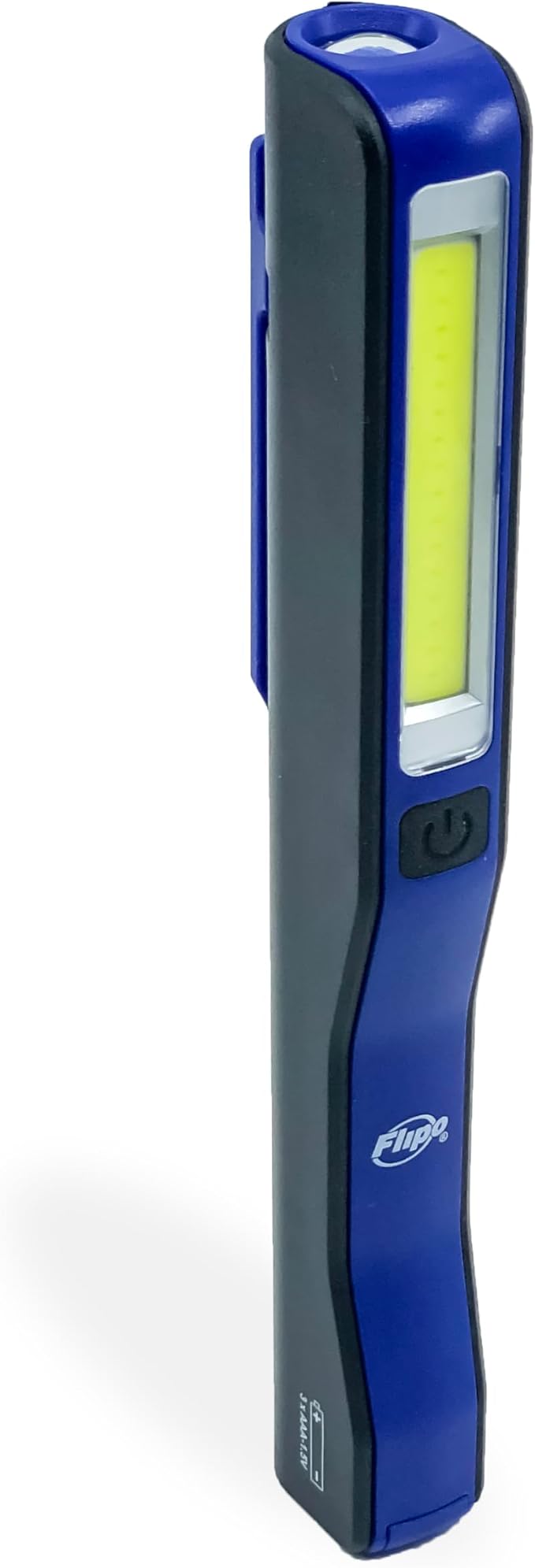 Flipo Magnetic Cliplight Dual Led - 2 lights in 1 400 Lumen flood light, 200 Lumens Spotlight - LED Pocket Flashlight with Magnetic Swivel Clip - Compact pen light, LED Worklight, Magnetic Pocket Clip
