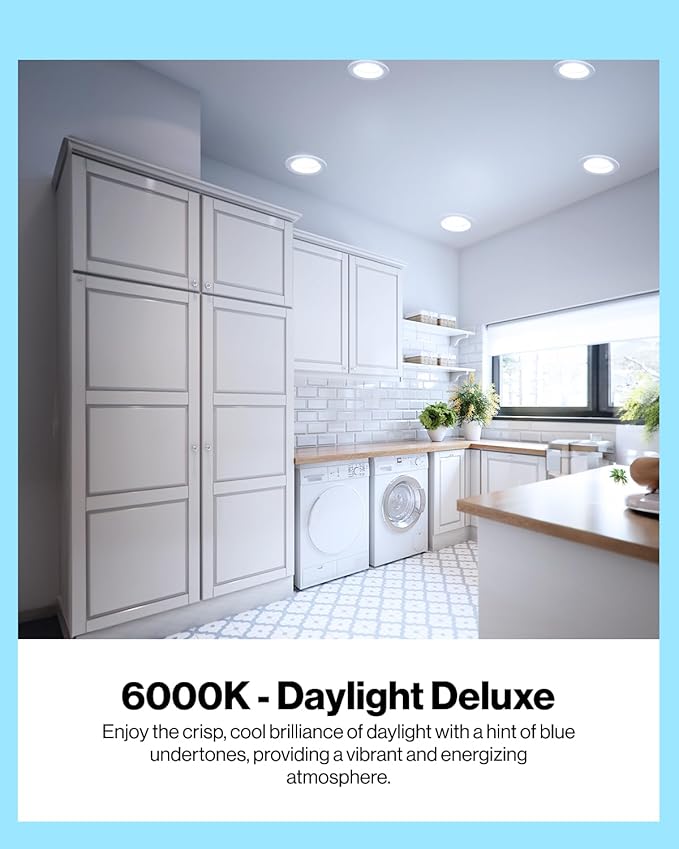 Sunco 40 Pack BR30 Light Bulbs LED, Recessed Can Light Bulbs, Indoor Flood Bulb, 850 LM, 11W (65W Equivalent), 6000K Daylight Deluxe, Dimmable, E26 Base, for Home, Kitchen, Bedroom UL.