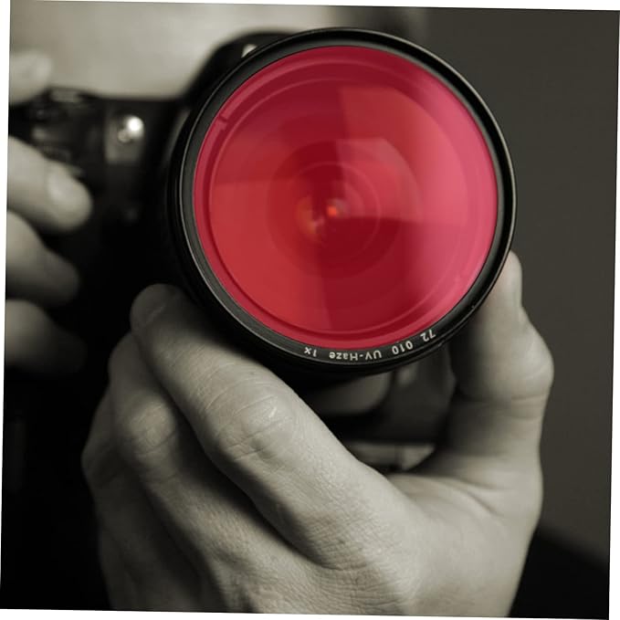 DOITOOL Pcs Warm Light Filters Light Film Photo Correction Film Orange Correction Gels