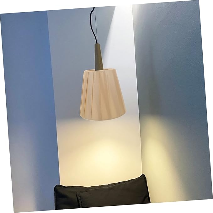 Fashionable Woven Lampshade Practical Pendant Shade Rectangle Lampshade Decorative Kit Stylish Lamp Cover