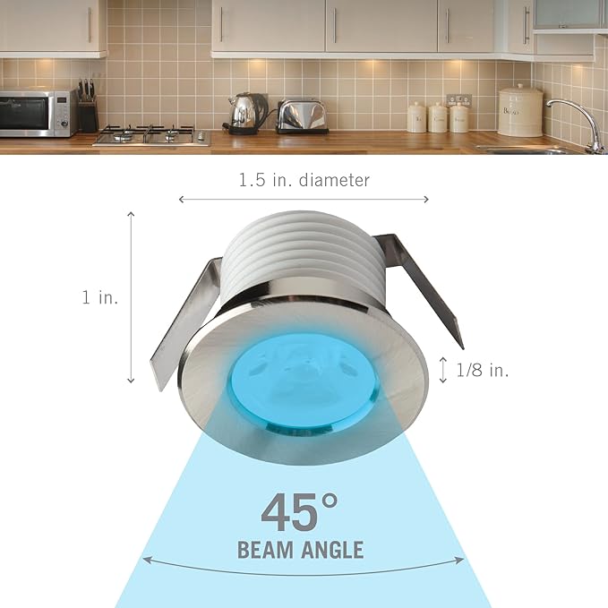 Armacost Lighting Recessed Multi-Color RGB LED Lights (Series 1)