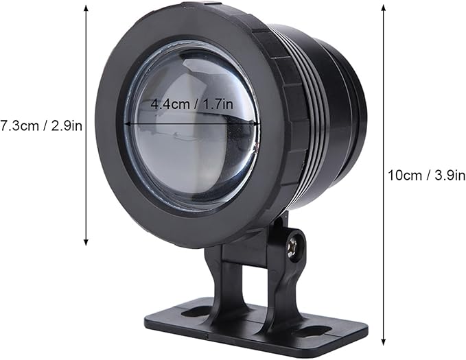 Pond Lights, LED Underwater Submersible Colorful Landscape Spotlights with Remote Control Fish Tank Lights Fountain Lights for Fish Aquarium Tank Garden Yard Pool