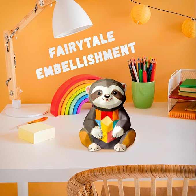 Paint Your Own Sloth Lamp Kit, Arts and Crafts for Kids Ages 8-12, Sloth Night Light Kids Toys for Girls, Art Supplies Painting Craft Kits for Kids, Gifts for Girls Birthday Ages 3 4 5 6 7 8 9 10 11+