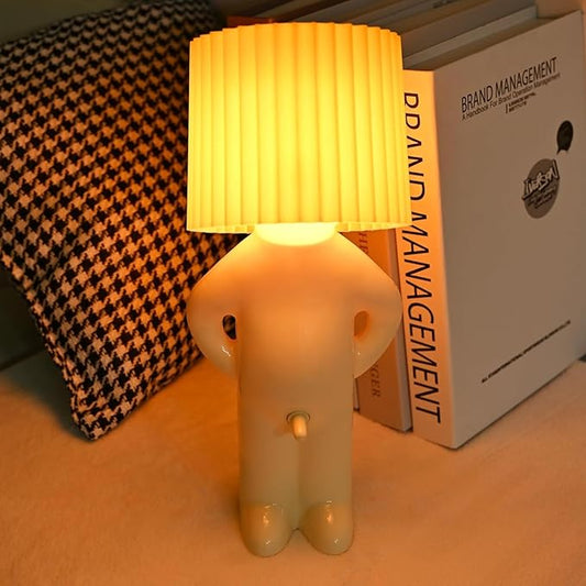 Bedside Night Light, shy man lamp， Birthday Christmas G-ifts for Boyfriend Girlfriend, Funny Anniversary Gag Gifts, Husband Wife G-ifts, White Elephant Gifts for Adults,White Elephant Gifts for Adults