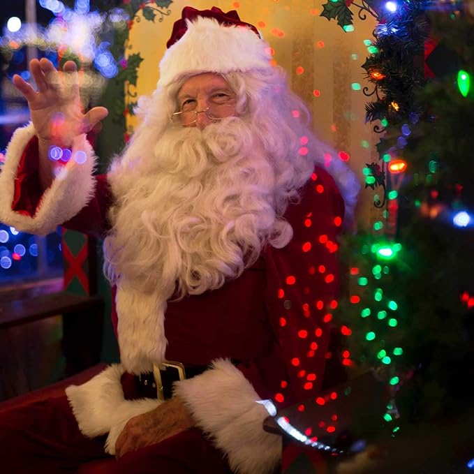 25 Pack C7 Led Replacement Christmas Light Bulb, C7 Shatterproof Led Bulbs for Christmas String Lights, E12 Candelabra Base, Commercial Grade Dimmable Holiday Bulbs, Green