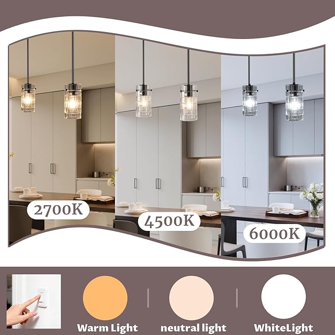 Modern Crystal Chandelier High Ceiling Long Pendant Light Fixtures, Lantern Hanging Light for Dining Room,Foyer,Living Room Entryway Black (1 Lights)