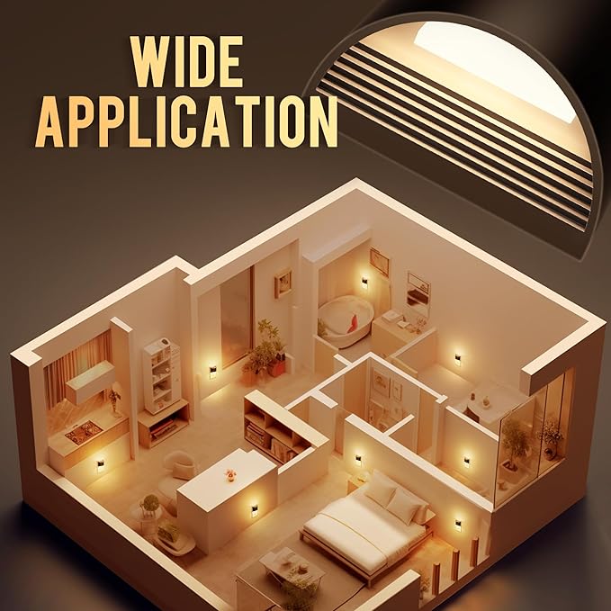 DORESshop LED Night Light[4 Pack], Night Lights Plug into Wall, Plug in Night Light with 3 Color Temperatures, Dusk to Dawn Sensor, Nightlights for Adults, Bedroom, Bathroom, Hallway, Black