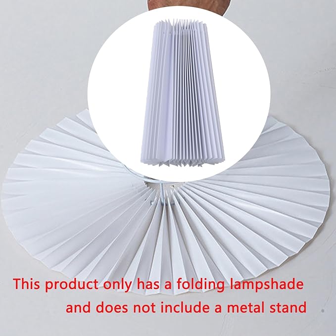 2 Pack Pleated Table Lamp Lampshades Replacement Bedside Table Lamp Pleated Lamp Shade for Ceramic Table Lamps Bedside Nightstand Small Table Lamps with Rattan Base Wire Frame Do not Included