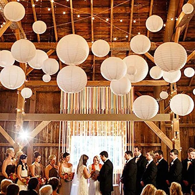 Yizhet 30-Pack LED Lights, Mini Battery Powered LED Party Lights for Paper Lanterns Floral Decoration Indoor Outdoor Patio Wreath Garden Wedding Party (Multicolor)