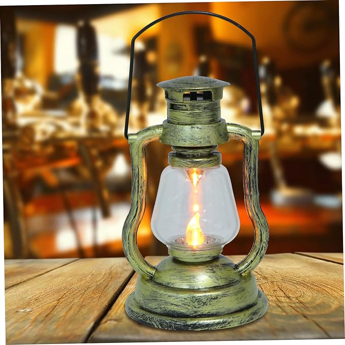 PRETYZOOM Chic Retro Horse Lantern Night Light Handheld Rechargeable Lamp for Bedroom Decor Boho Decor Night Lamp for Bedroom