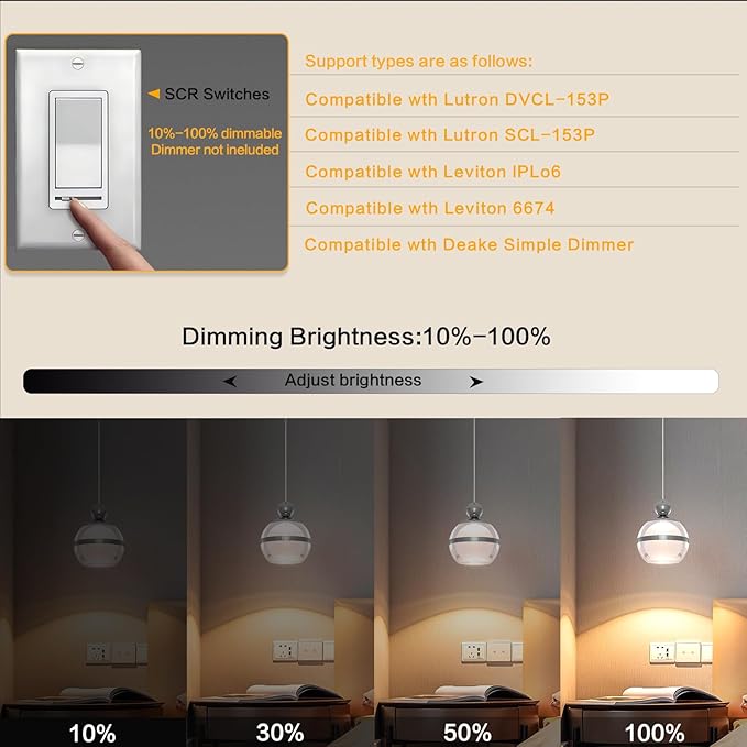 Modern Kitchen Pendant Lights, 1-Light Chrome Silver Globe Acrylic Ceiling Hanging Pendant Light Fixtures, LED Pendant Lights Kitchen Island for Dining Room Living Room Bedroom Bathroom