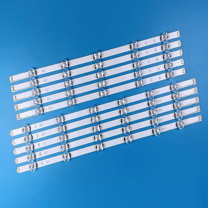 PANMILED 10pcs LED Backlight Strips for LG 55" TV DRT 3.0 55LB650V 55LB561V 55LB6100 55LB629V 55LB570V 55LB5900 55LB5500 55LF652V 55LF5800 55LB6500 55LF6000 55LB6300