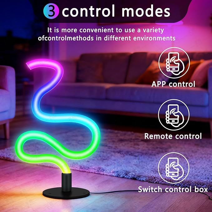 Corner Floor Lamp,RGB LED Corner Lamp, Transformable Floor Lamp with App and Remote Control,16 Million DIY Colors, Music Sync, Timer Setting for Living Rooms, Gaming Rooms, Bedrooms and Gaming Rooms