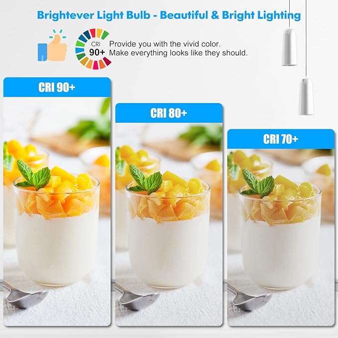 LED Light Bulbs, 100 Watt Equivalent A19 LED Bulbs, 13W 5000K Daylight White 1500 Lumens Non-Dimmable Bright E26 Edison Medium Screw Bulbs for Home Bedroom Living Room Office Outdoor Lamp, 30-Pack