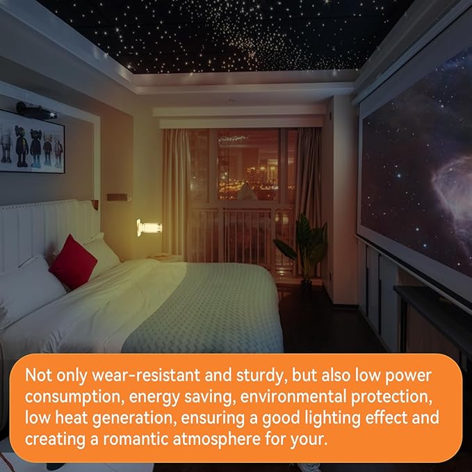 8Pcs USB LED Car Interior Atmosphere Light, Mini Retro Car Lamps USB Plug-in Glass Bottle Night LED Light