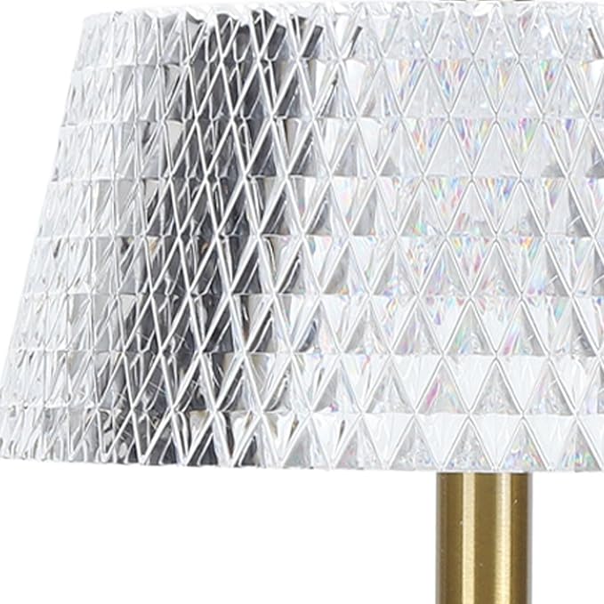 KIMISS Dimmable Control Table Lamp - Cordless 3 Color Changing LED Rechargeable Desk Lighting for Bedroom, Living Room, Bathroom and Dining