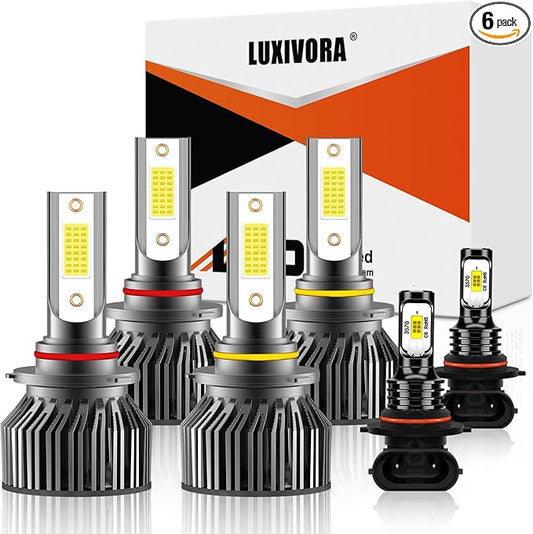 Compatible For toyota 4runner 2003 2004 2005 Fog Light Bulb,Pack of 6