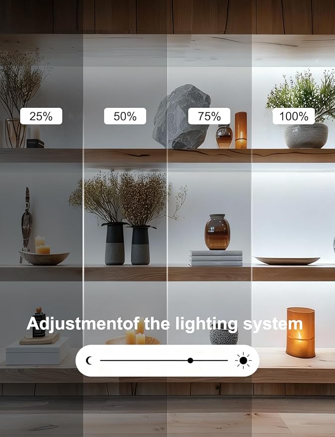 20FT/6M COB LED Strip Lights, Waterproof Outdoor&Indoor 6500K Cool White Flexible 24V Remote & App Control, Led Tap Lighting For Room, Garden, Patio, Kitchen, Bedroom, Under Cabinet Decoration