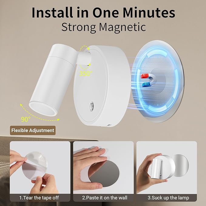 Spotlight Indoor, Wireless Battery Operated with Remote,Uplight Indoor Down Light for Picture on Wall, Plant Spotlight Dimmable Timer, Mini Ceiling Lights Painting for Trees Plant