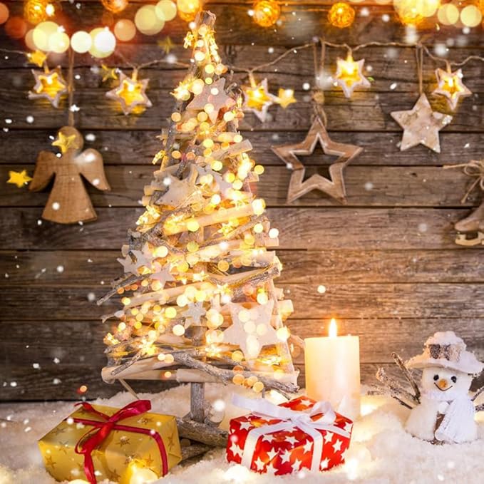 Warm White Christmas Lights Outdoor Pearlized and Berry G15 50 LED 13.5ft Plug in Mini Globe String Lights Whire Wire Waterproof Extendable for Indoor Patio Xmas Thanksgiving Tree Decoration Wedding