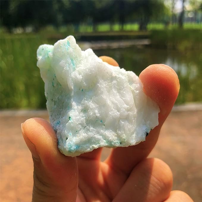 Zenkeeper 1Lb Large Rough Chrysocolla Crystal Bulk Raw Phoenix Stone Natural Crystal Chunks Crystals Healing Stones