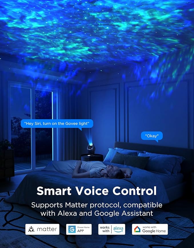 Govee Star Projector Lights Bundle Smart LED Light Bars
