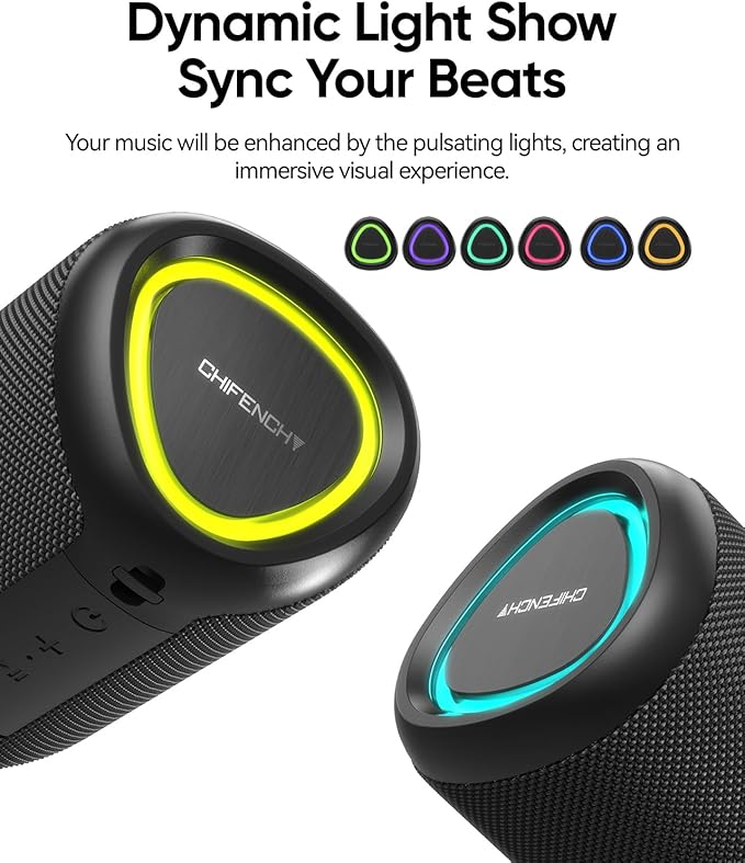 Portable Bluetooth Speaker Valentines Gifts For Him: Powerful Crystal Clear Sound/Romantic Light/IPX5 Waterproof/All Day Playtime/BT 5.3/TWS Paring,Small Wireless Speaker for Outdoor|Travel|Date Night