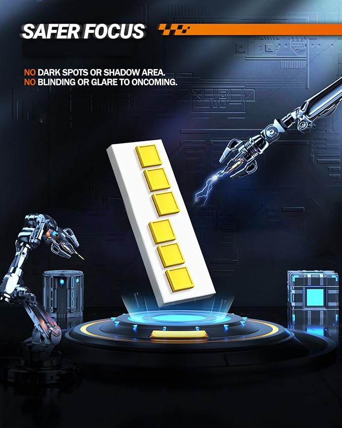 SEALIGHT H4/9003/HB2 Bulb, 30000LM 6500K White Light, 1:1 Design with 13000RPM Cooling Fan, IP67 Waterproof 60000+ Hours Lifspan Plug and Play, 2 Pack