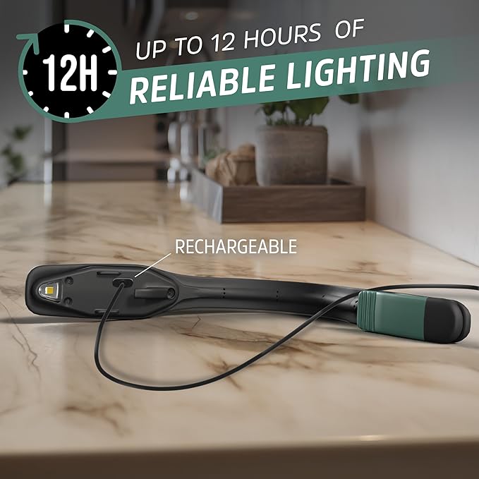Energizer Flex-R LED Rechargeable Book Lights for Reading at Night, Reading Light with Warm LED Color, Long-Lasting and Lightweight Reading Lamp