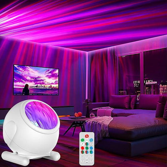 Northern Lights Projector, Aurora Projector Birthday Gifts for Women Gifts for Teenage Girls Boy, Galaxy Projector for Bedroom, Teen Girl Gifts Trendy Stuff, Room Lights for Bedroom