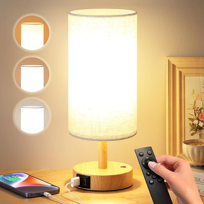 Light Therapy Lamp 10000 Lux, Sun Lamp with Remote Control, 3 Color Temperature & Stepless Dimming, Happy Sunlight Lamp, Daylight Lamp for Home, Office, Decoration Use As Lift Mood, Happy Life