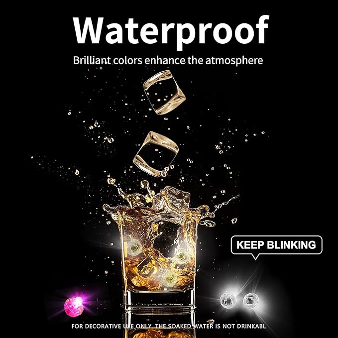Aogist 200pcs Multicolor Balloon Light,Long Standby Time Waterproof Mini Ball Light,Round LED Flash Lamp for Paper Lantern Balloon Party,Wedding,Birthday,Festival,New Year and Christmas Decorative
