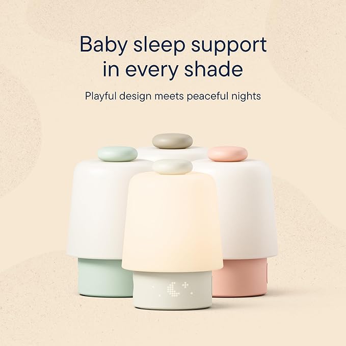 Hatch Baby Sound Machine, Night Light | Hatch Baby (Greige) Sleep Support | Registry Essential, Routine Builder, Time-to-Rise Alarm Clock, White Noise, Nursery Stories, Toddler Kids (Wi-Fi)