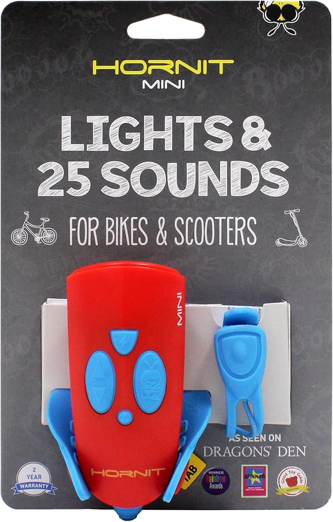 Hornit Mini Bike & Scooter Horn with Kids Headlight