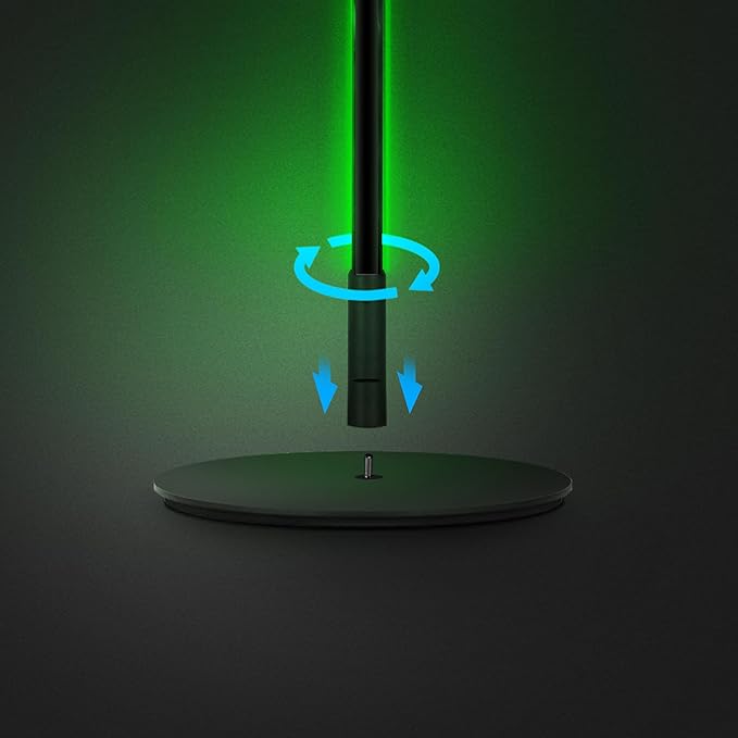 Feit Electric 42" Smart Floor Lamp Color Changing, RGBW, WiFi LED Corner Standing Lamp, Music Sync, Works with Alexa and Google Assistant, Modern Black Aluminum Finish, 8 Watts, FLOOR42/RGB/BLK/AG